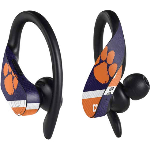 Clemson University Paw Logo PowerBeats Pro Skin