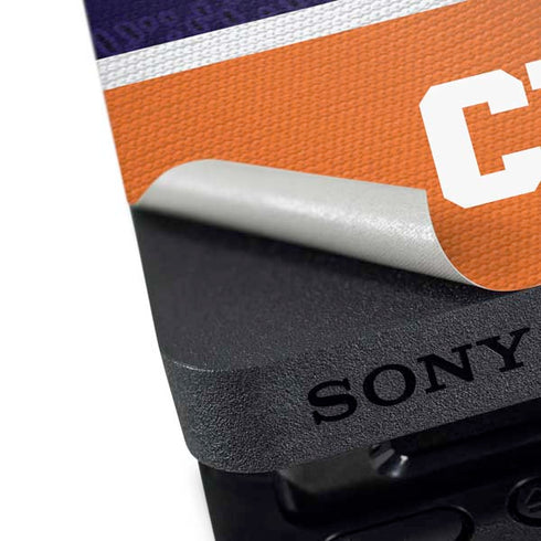 Clemson University Paw Logo PS4 Pro Console Skin