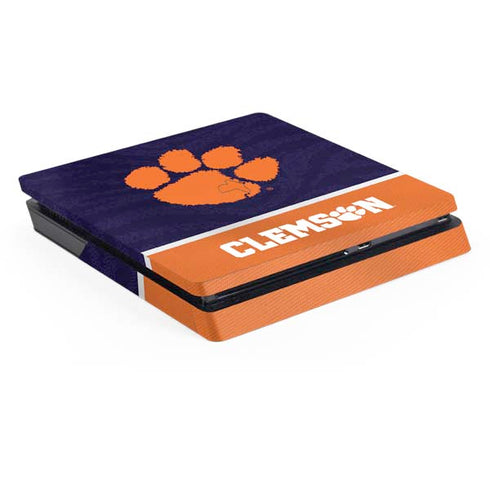 Clemson University Paw Logo PS4 Slim Skin