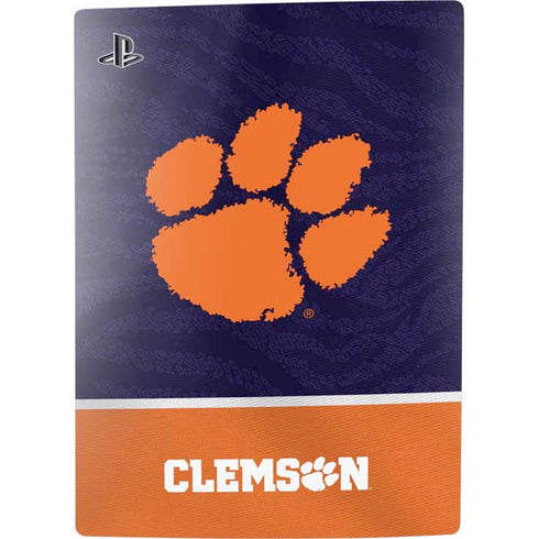 Clemson University Paw Logo PS5 Console Skin