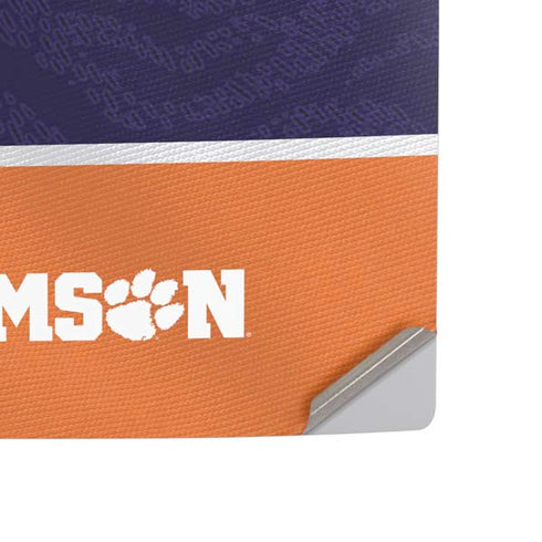 Clemson University Paw Logo PS5 Console Skin