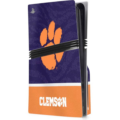 Clemson University Paw Logo PlayStation PS5 Skins