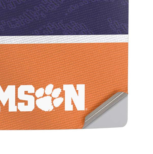 Clemson University Paw Logo PS5 Slim Digital Edition Console Skin