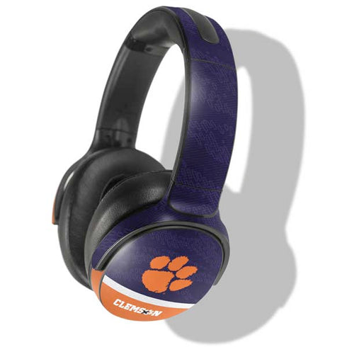 Clemson University Paw Logo Skullcandy Venue Skin