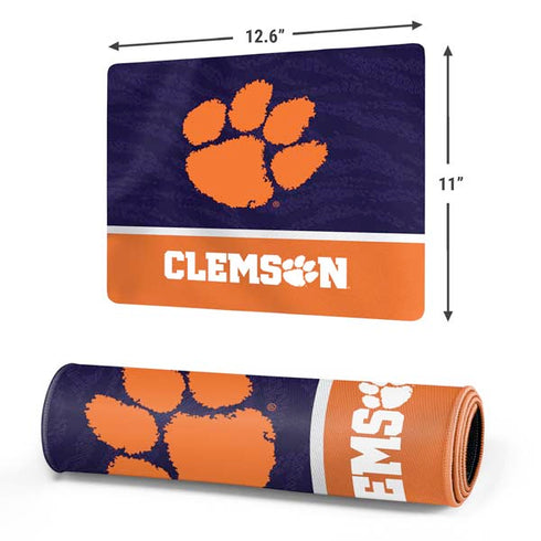 Clemson University Paw Logo Gaming Mouse Pad