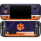 Clemson University Paw Logo Steam Deck Handheld Gaming Computer OLED Skin