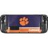 Clemson University Paw Logo Steam Deck Handheld Gaming Computer OLED Skin
