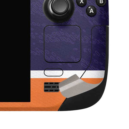 Clemson University Paw Logo Steam Deck Handheld Gaming Computer OLED Skin