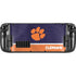 Clemson University Paw Logo Steam Deck Handheld Gaming Computer Skin