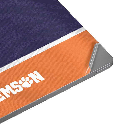 Clemson University Paw Logo Universal Laptop 15in (12.2 x 8.8in) Skin
