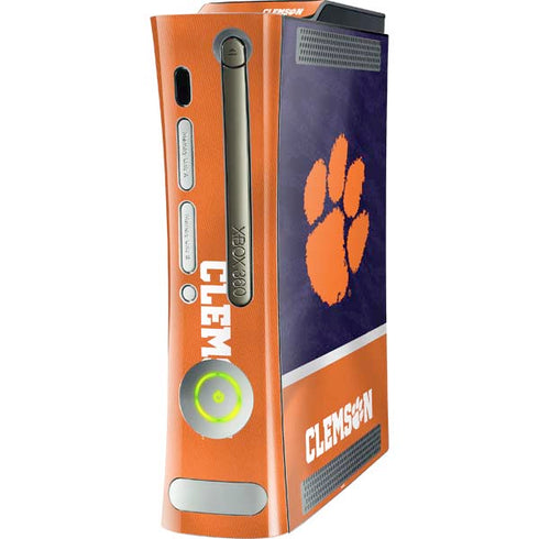 Clemson University Paw Logo Xbox 360 (Includes HDD) Skin