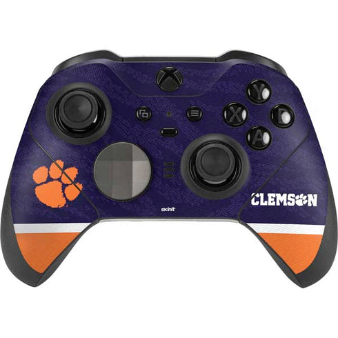Clemson University Paw Logo Xbox Elite Wireless Controller Series 2 Skin