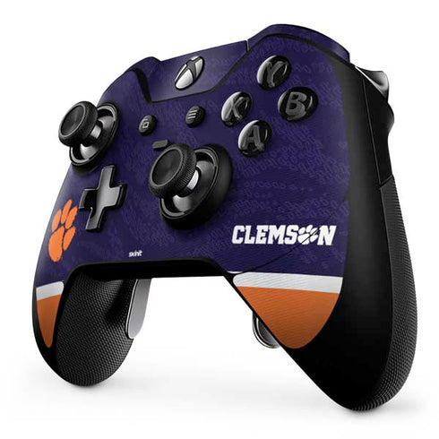 Clemson University Paw Logo Xbox One Elite Controller Skin