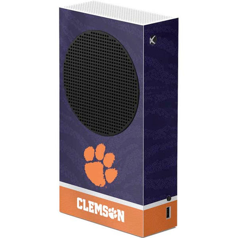 Clemson University Paw Logo Xbox Series S Skins
