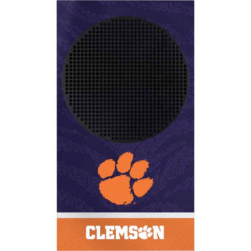 Clemson University Paw Logo Xbox Series S Console Skin