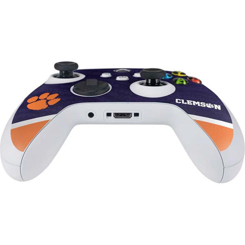 Clemson University Paw Logo Xbox Series S Controller Skin