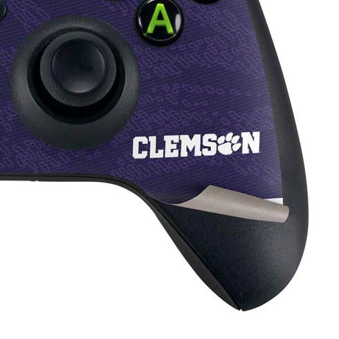 Clemson University Paw Logo Xbox Series X Bundle Skin