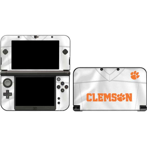 Clemson University White Jersey 3DS XL 2015 Skin