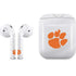 Clemson University White Jersey Apple AirPods 2 Skin