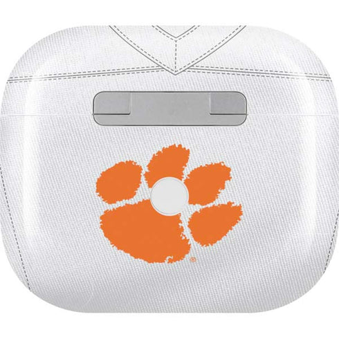Clemson University White Jersey Apple AirPods (3rd Gen 2021) Skin