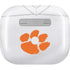 Clemson University White Jersey Apple AirPods (3rd Gen 2021) Skin