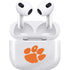 Clemson University White Jersey Apple AirPods (3rd Gen 2021) Skin