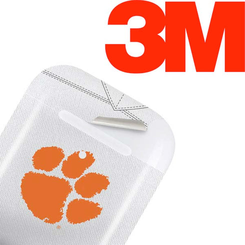 Clemson University White Jersey Apple AirPods Skin