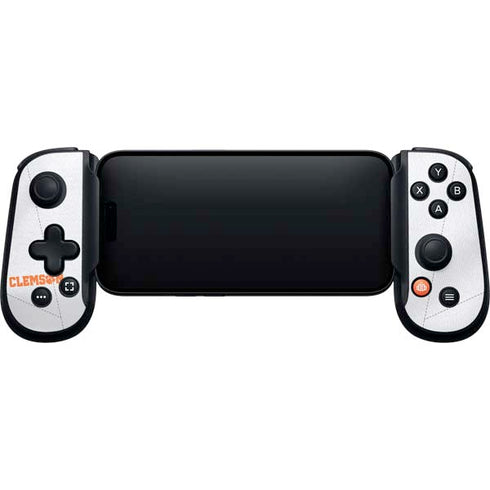 Clemson University White Jersey Backbone One for iPhone Game Controller Skin