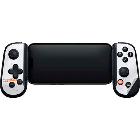 Clemson University White Jersey Backbone One for iPhone Game Controller Skin