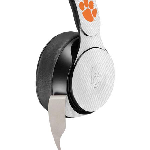 Clemson University White Jersey Beats Solo Pro Skin