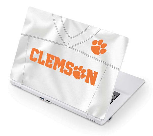 Clemson University White Jersey Acer Chromebook Skin