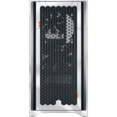 Clemson University White Jersey Corsair 4000D Tempered Glass Mid-Tower ATX Case Skin