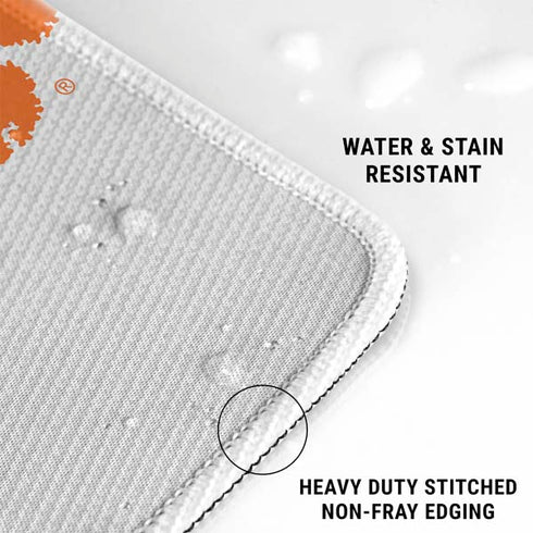 Clemson University White Jersey Gaming Mouse Pad