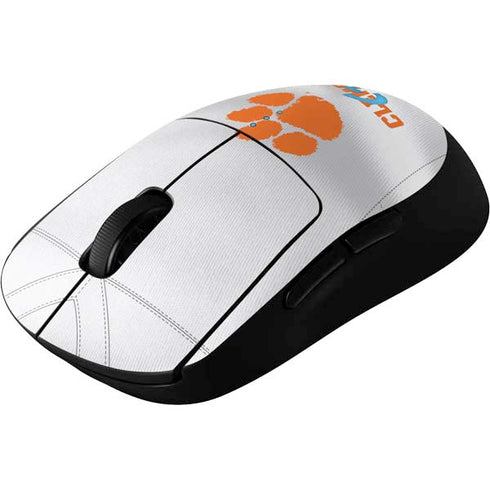 Clemson University White Jersey G Pro Wireless Gaming Mouse Skin