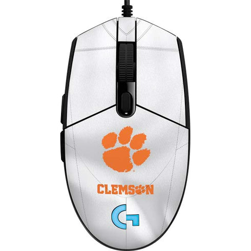 Clemson University White Jersey G203 Prodigy RGB Wired Gaming Mouse Skin