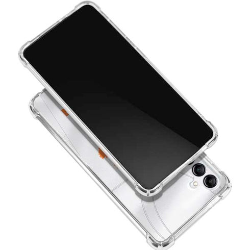 Clemson University White Jersey Gabb Phone 4 Clear Case