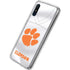 Clemson University White Jersey Galaxy A10e Clear Case