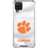 Clemson University White Jersey Galaxy A12 Clear Case