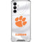 Clemson University White Jersey Galaxy A16 5G Clear Case