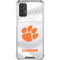 Clemson University White Jersey Galaxy A32 5G Clear Case