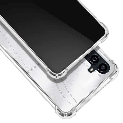 Clemson University White Jersey Galaxy A54 5G Clear Case