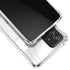 Clemson University White Jersey Galaxy A72 5G Clear Case