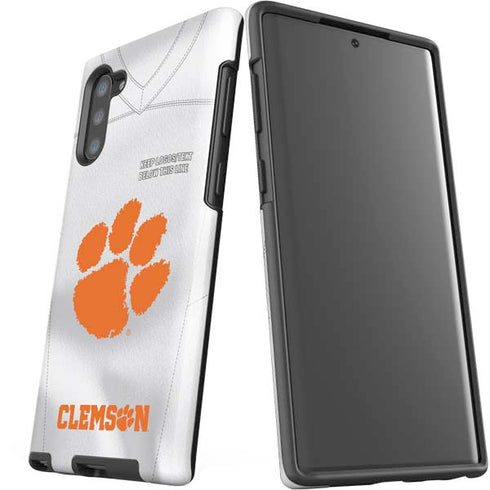 Clemson University White Jersey Galaxy Note 10 Pro Case