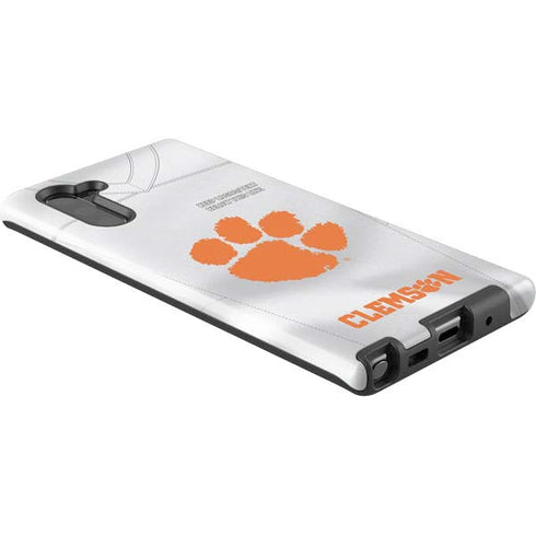 Clemson University White Jersey Galaxy Note 10 Pro Case