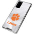 Clemson University White Jersey Galaxy Note20 5G Clear Case