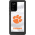 Clemson University White Jersey Galaxy Note20 5G Waterproof Case
