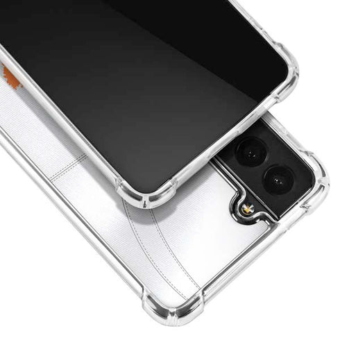 Clemson University White Jersey Galaxy S21 5G Clear Case