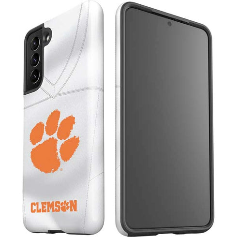 Clemson University White Jersey Galaxy S21 5G Pro Case