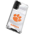 Clemson University White Jersey Galaxy S21 Plus 5G Clear Case