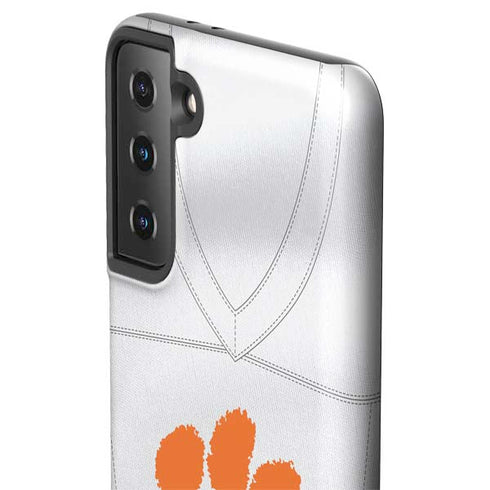 Clemson University White Jersey Galaxy S21 Plus 5G Pro Case